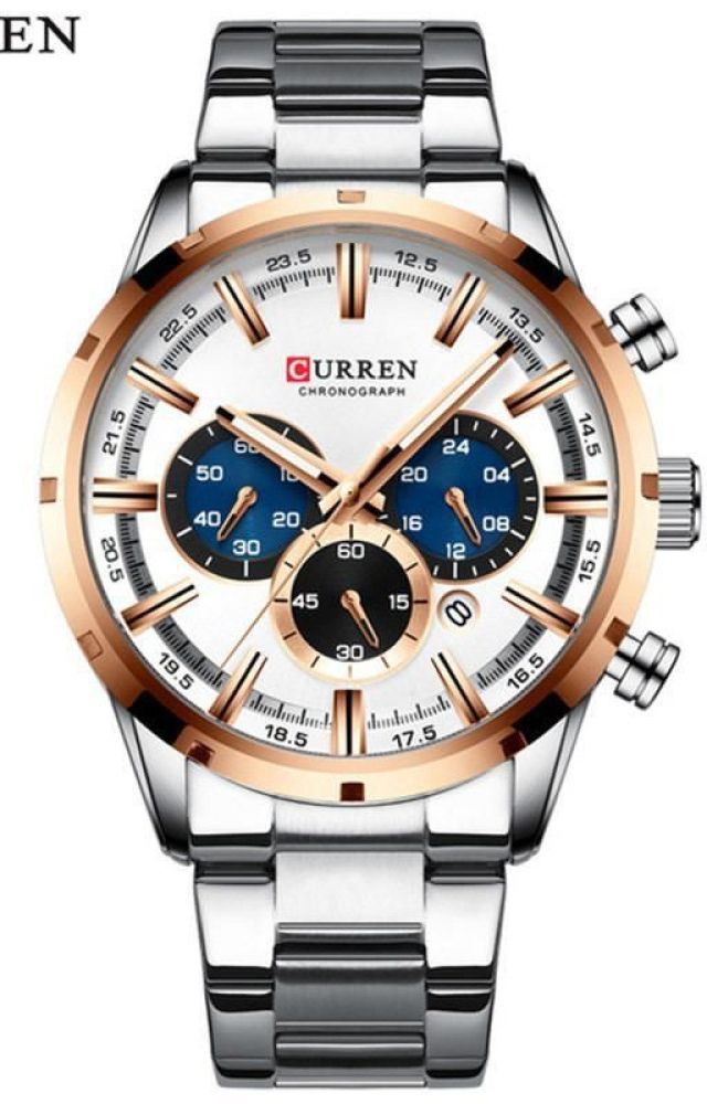 Curren Gold Stainless Steel